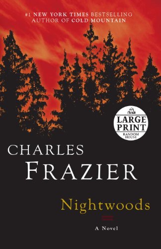 Stock image for Nightwoods: A Novel (Random House Large Print) [Paperback] Frazier, Charles for sale by BennettBooksLtd
