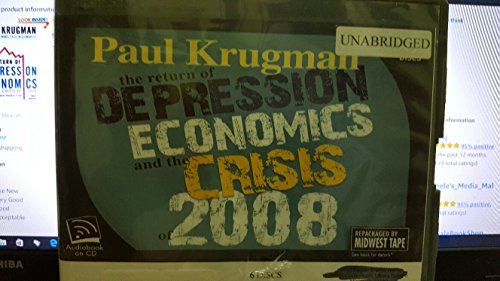 Imagen de archivo de The Return of Depression Economics and the Crisis of 2008 a la venta por The Yard Sale Store