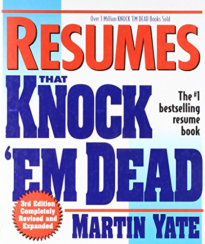9780739401125: Resumes That Knock 'Em Dead [Hardcover] by