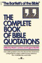 Stock image for The Complete Book of Bible Quotations for sale by ThriftBooks-Dallas