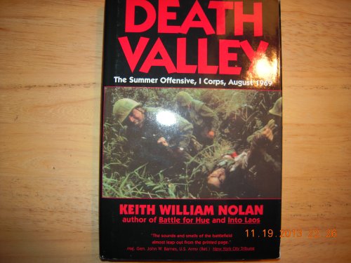 Stock image for Death Valley: The Summer Offensive, I Corps, August 1969 for sale by Goodwill Southern California