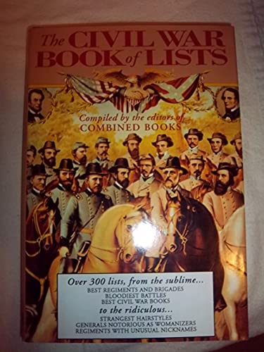Imagen de archivo de The Civil War Book of Lists a la venta por Front Range Books, LLC