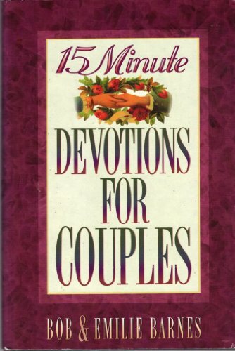 Beispielbild fr 15 Minute Devotions for Couples zum Verkauf von Gulf Coast Books