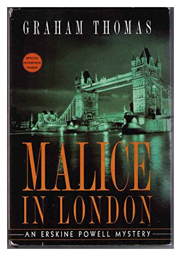 Beispielbild fr Malice In London zum Verkauf von Wonder Book