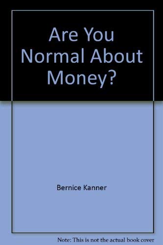 Imagen de archivo de Are You Normal About Money a la venta por Mispah books