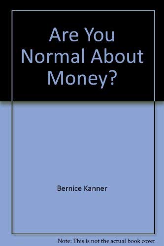 Stock image for Are You Normal About Money for sale by Mispah books