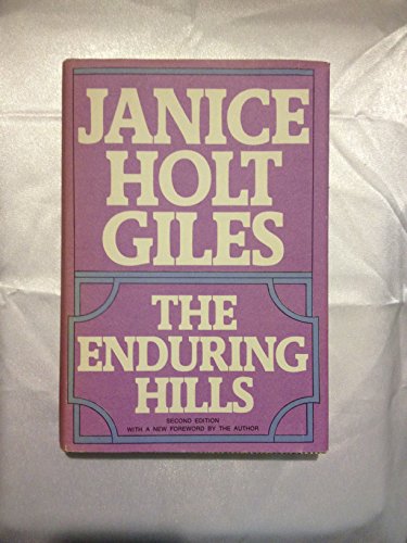 Imagen de archivo de The Enduring Hills a la venta por ThriftBooks-Dallas