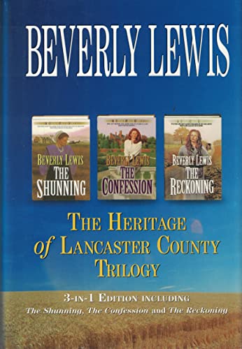 Stock image for The Shunning/The Confession/The Reckoning (The Heritage of Lancaster County 1-3) for sale by Jenson Books Inc