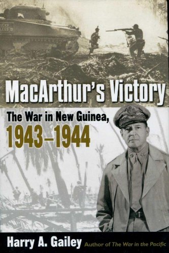 Beispielbild fr MacArthur's Victory, the War in New Ginea, 1943-1944 zum Verkauf von Martin Nevers- used & rare books