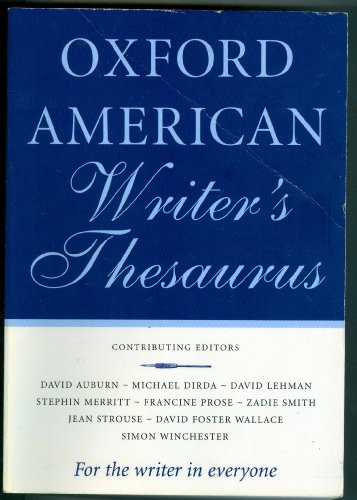 9780739456316: Oxford American Writer's Thesaurus