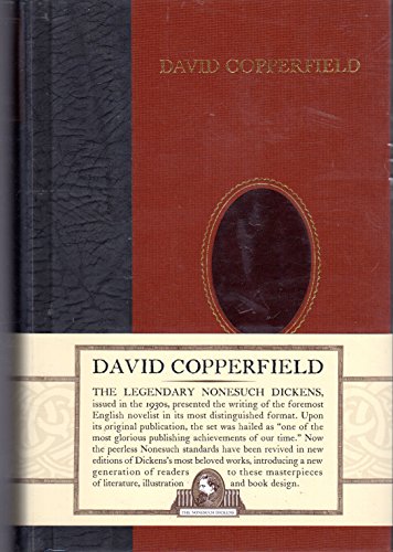 9780739457795: David Copperfield (Nonesuch Dickens) New edition by Dickens, Charles (2005) Hardcover