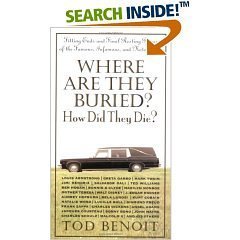 Beispielbild fr Where Are They Buried? How Did They Die? zum Verkauf von Better World Books