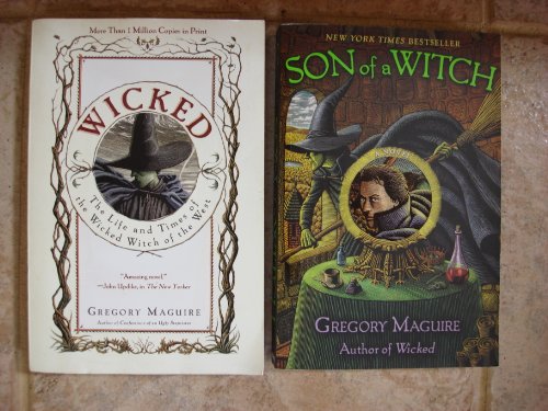 Stock image for Gregory Maguire Set of 2 Books (Wicked ~ Son of a Witch) for sale by HPB-Ruby