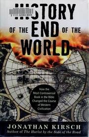 Beispielbild fr A History of the End of the World: How the Most Controversial Book in the Bible Changed the Course of Western Civilization zum Verkauf von Wonder Book