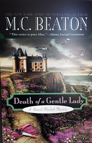 9780739492093: Death Of A Gentle Lady - Large Print Edition
