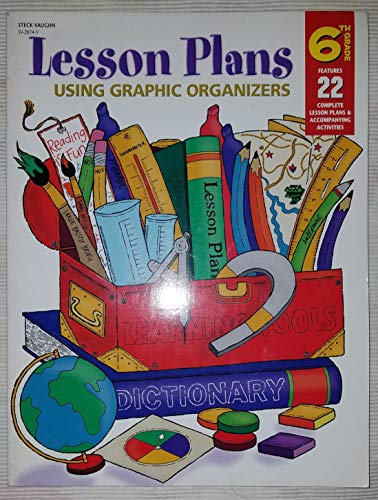 Imagen de archivo de Lesson Plans Using Graphic Organizers, Grade 6 a la venta por Better World Books
