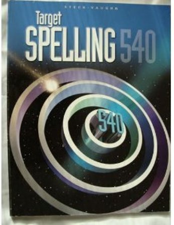 Stock image for Steck-Vaughn Target Spelling: Workbook 540 for sale by Save With Sam