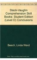 9780739826447: Steck-Vaughn Comprehension Skill Books: Student Edition Conclusions Conclusions (Steck-Vaughn Comprehension Skills, Level D)
