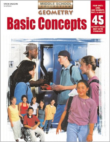 Imagen de archivo de Middle School Geometry: Reproducible Basic Concepts, Geometry a la venta por SecondSale