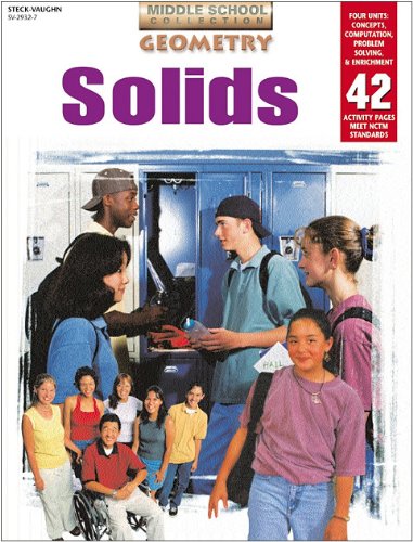 Stock image for Middle School Geometry: Reproducible Solids, Geometry for sale by SecondSale