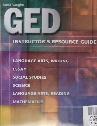 Ged Instructors Guide 2002 (9780739829400) by Raintree Steck-Vaughn