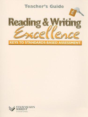 9780739839638: Reading & Writing Excellence, Level E: Teacher's Guide