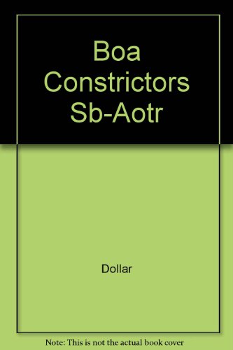 Boa Constrictors Sb-Aotr (9780739841389) by Steck-Vaughn