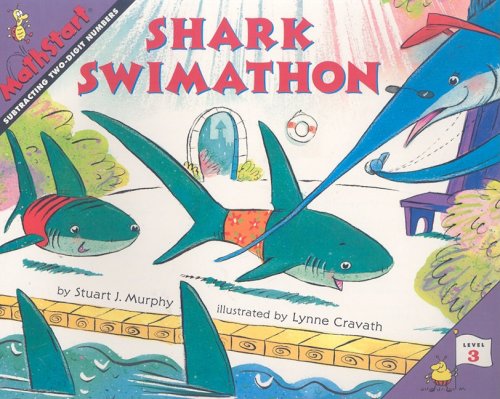 9780739843949: Shark Swimathon: Subtracting Two-Digit Numbers (Mathstart: Level 3 (HarperCollins Paperback)) (Great Source Mathstart)