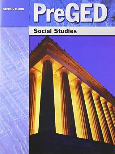 Beispielbild fr Pre-GED: Student Edition Social Studies [Paperback] STECK-VAUGHN zum Verkauf von TheJunkStore