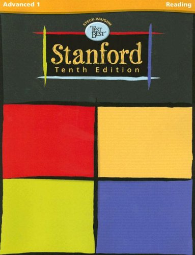 Beispielbild fr Test Best Stanford Advanced 1 Reading zum Verkauf von Better World Books