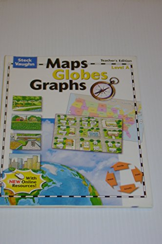 Stock image for Steck-Vaughn Maps, Globes, Graphs: Teacher's Guide Level a 2004 for sale by ThriftBooks-Atlanta