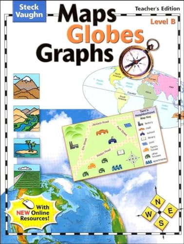 Stock image for Steck-Vaughn Maps, Globes, Graphs: Teacher's Guide Level B 2004 for sale by ThriftBooks-Atlanta