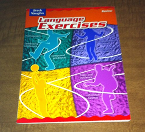 Beispielbild fr Steck-Vaughn Language Exercises: Student Edition Grades 5-8 Review zum Verkauf von HPB Inc.