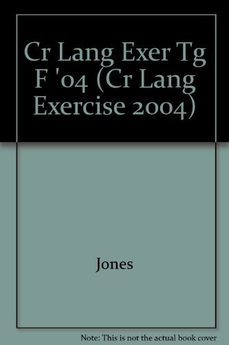 Stock image for LANGUAGE EXERCISES LEVEL F, TEACHER GUIDE for sale by mixedbag