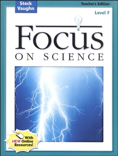 Stock image for Steck-Vaughn Focus on Science: Teacher's Guide Level F 2004 for sale by Books of the Smoky Mountains