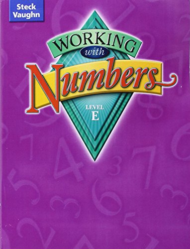 Stock image for Working With Numbers: Level E (Cr Working W/Numbers 2004) for sale by Ergodebooks