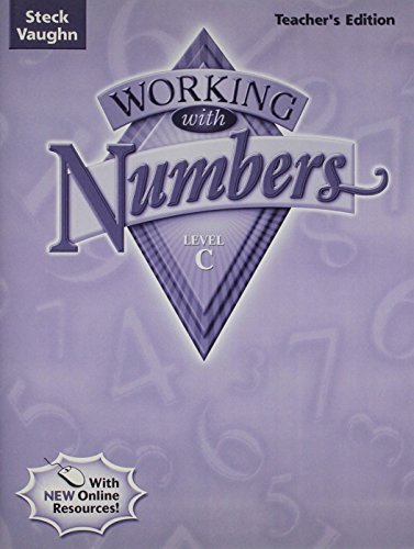 Image d'archives pour Steck-Vaughn Working with Numbers: Teacher's Guide Level C 2004 mis en vente par ThriftBooks-Dallas
