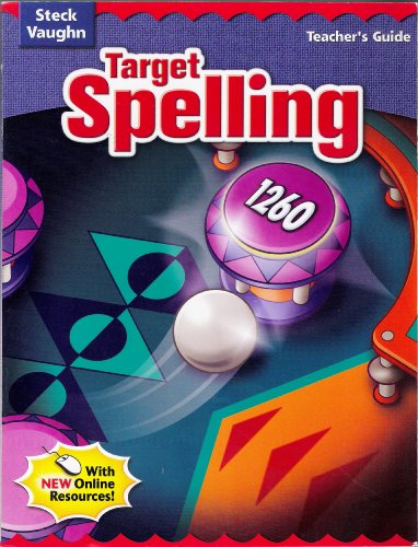 Stock image for Steck-Vaughn Target Spelling: Teacher's Guide Target Spelling 126 2004 ; 9780739891995 ; 0739891995 for sale by APlus Textbooks