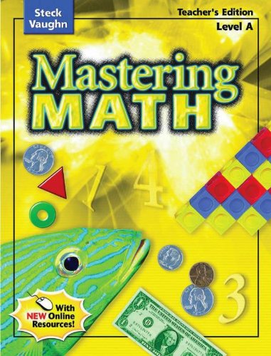 9780739892121: Steck-Vaughn Mastering Math: Teacher's Guide Level a 2004