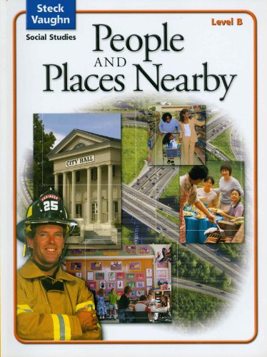 9780739892190: People/Places Nearby (Steck-vaughn Social Studies)