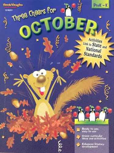 Imagen de archivo de Three Cheers for October: Prek-K a la venta por ThriftBooks-Atlanta
