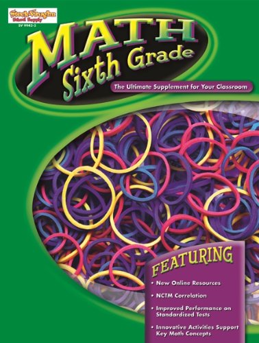 9780739899427: Math: The Ultimate Supplement: Reproducible Grade 6