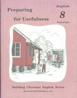 Stock image for Preparing for Usefulness : English 8 Worksheets for sale by ThriftBooks-Dallas