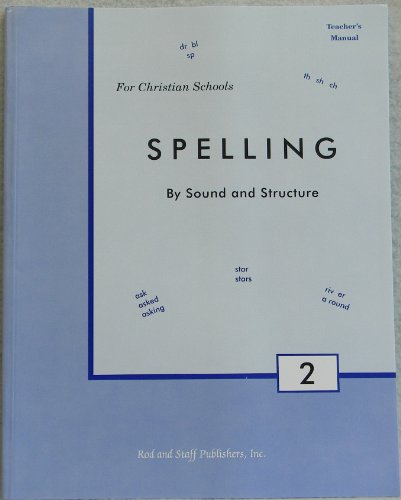 Stock image for Spelling By Sound and Structure Teacher's Manual for sale by ThriftBooks-Atlanta