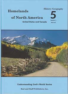 Stock image for Homelands of North America Grade 5 History/Geography Teacher's Manual for sale by -OnTimeBooks-