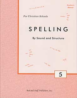 Stock image for Spelling By Sound and Structure, Grade 5, Teacher's Manual for sale by HPB-Diamond