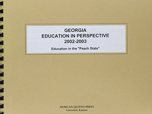 Georgia Education in Perspective 2002-2003 (9780740108099) by Morgan, Kathleen O'Leary