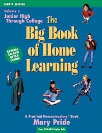 Beispielbild fr The Big Book of Home Learning : Junior High Through College: Latest Information and Educational Products for Grade 7 and Up zum Verkauf von Better World Books