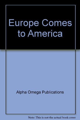 9780740300288: Europe Comes to America