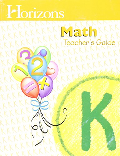9780740303111: Title: Horizons Math Teachers Guide Grade K